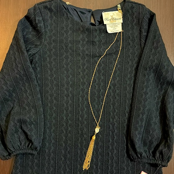 NWT! Midi Dress & Necklace Accessory - Picture 3 of 6